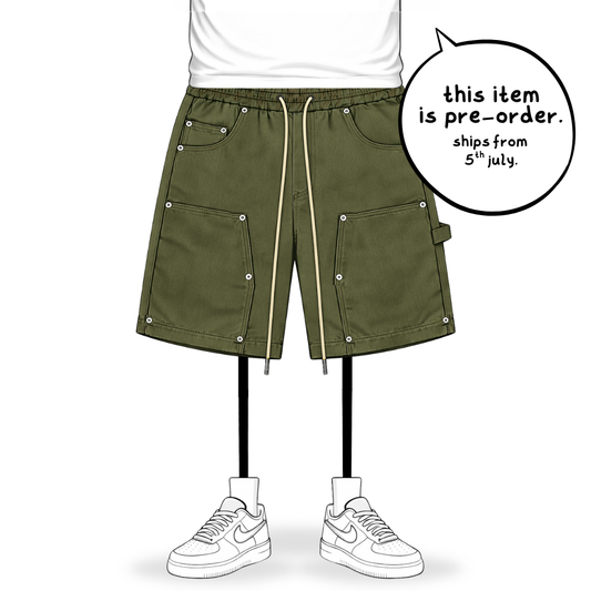the carpenta' shorts - khaki No Sauce