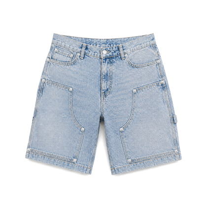 the denim carpenta' shorts - light blue No Sauce