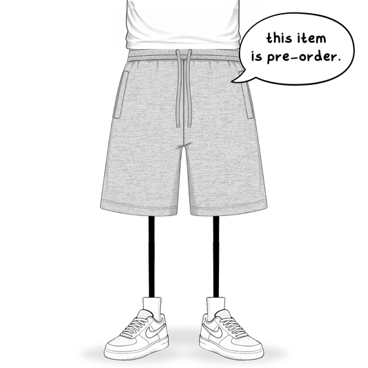 the shorts 2.0 - grey no sauce