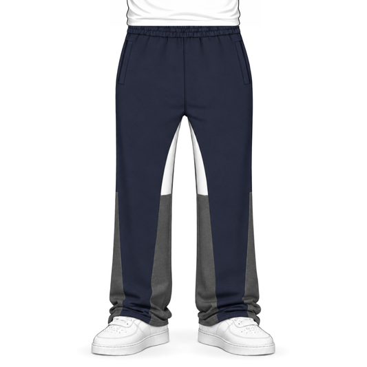 the flared jogga' - navy no sauce