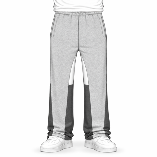 the flared jogga' - grey v2 no sauce