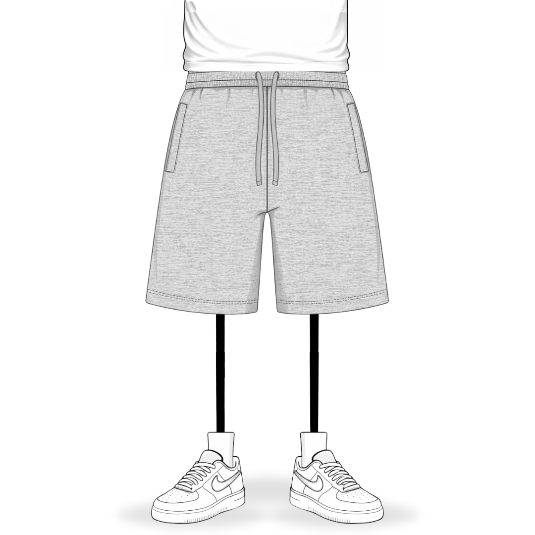 the shorts 2.0 - grey no sauce