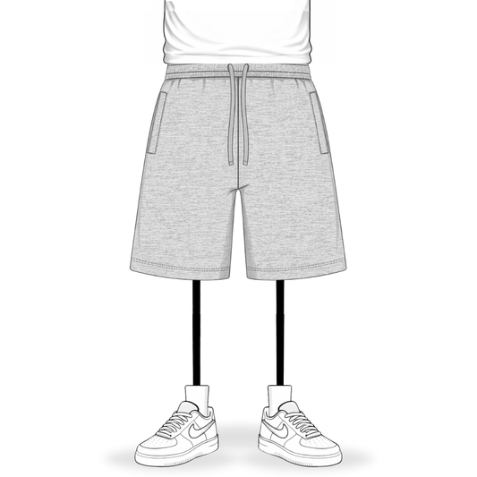 the shorts 2.0 - grey no sauce