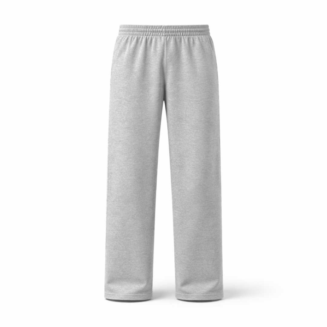 the straight leg jogga' - grey no sauce