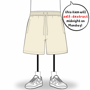 the shorts 2.0 - crème