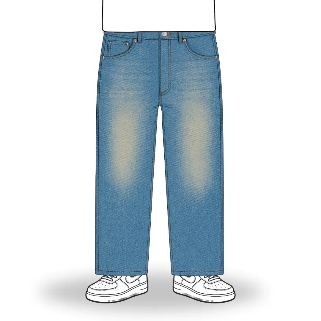 the straight leg jeans - blue No Sauce