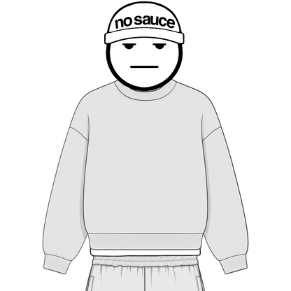 the sweata’ - grey
