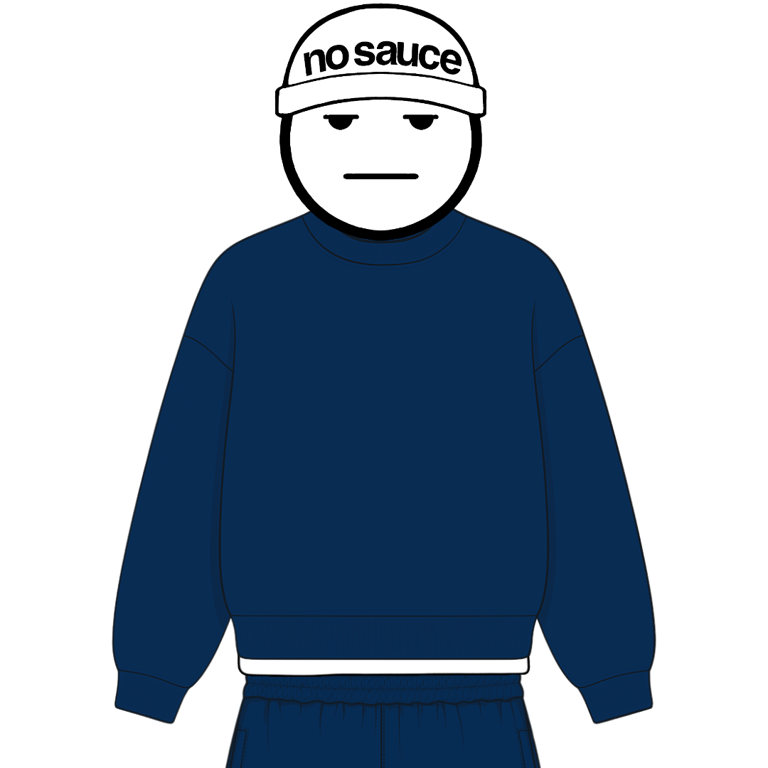 the sweata' - navy