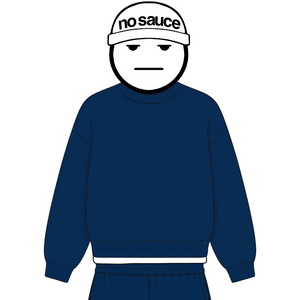 the sweata' - navy