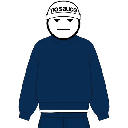 the sweata' - navy