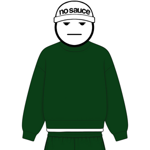 the sweata' - forest green