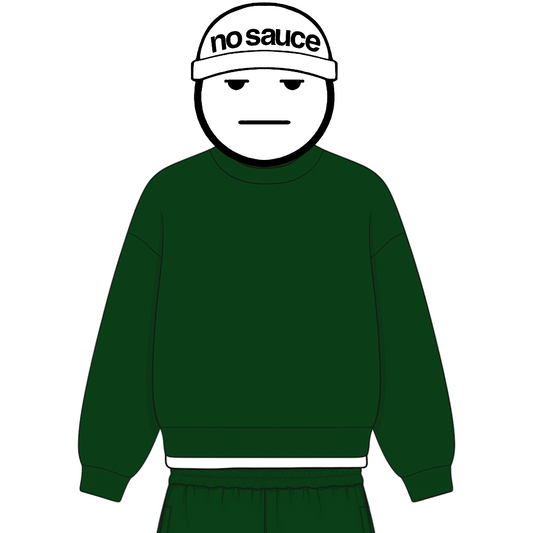 the sweata' - forest green