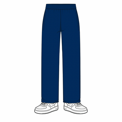 the straight leg jogga' - navy