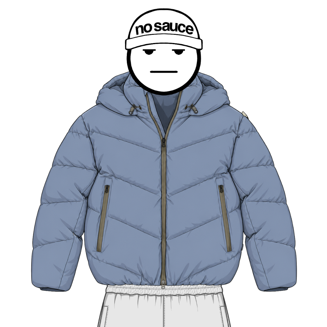 the cloud+ puffa’ - space blue No Sauce