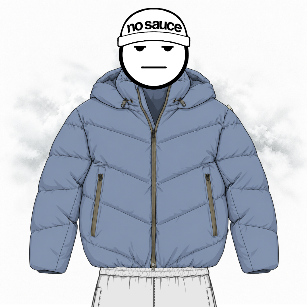 the cloud+ puffa’ - space blue No Sauce