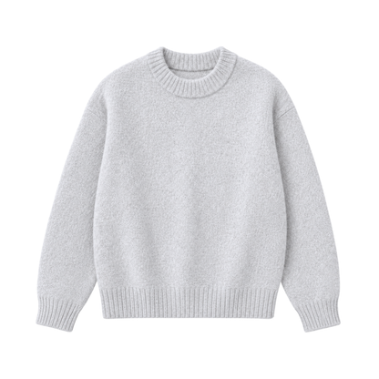 the soft-knit sweata' - grey No Sauce