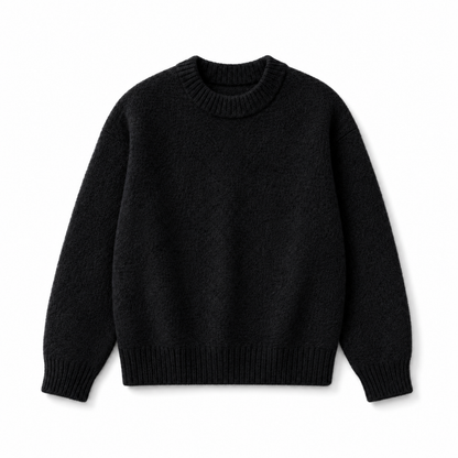 the soft-knit sweata' - black No Sauce