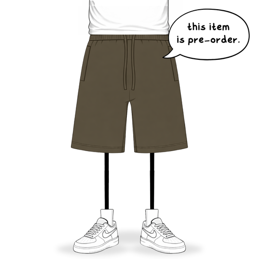 the shorts 2.0 - mocha no sauce