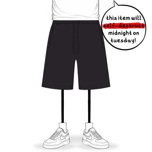 the shorts - black no sauce