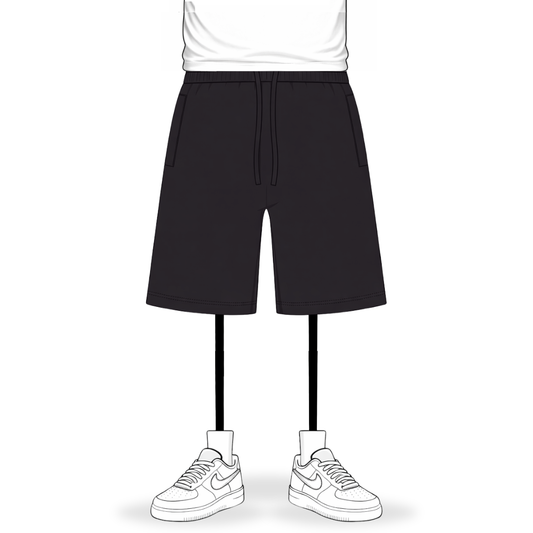 the shorts 2.0 - black no sauce