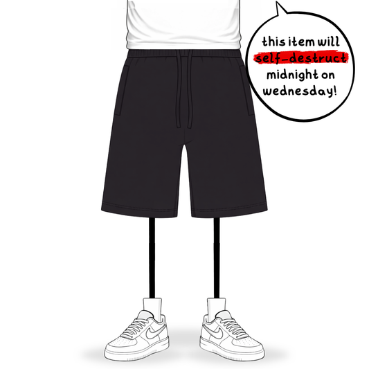 the shorts - black no sauce