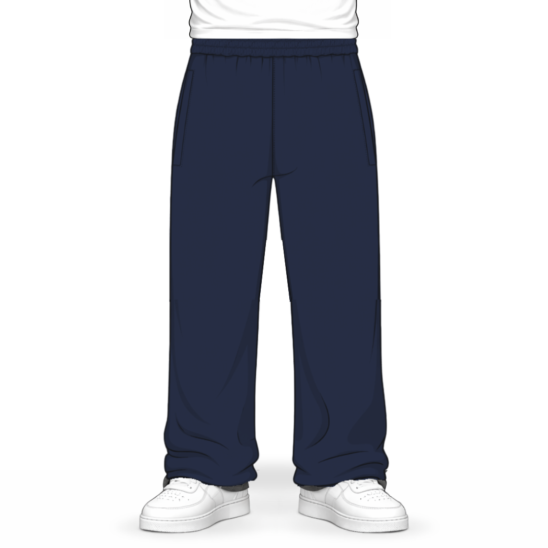 the straight leg jogga' - navy No Sauce