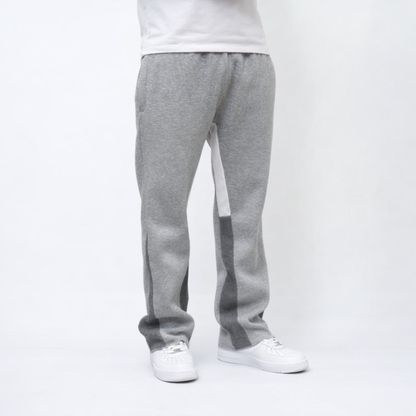 the flared jogga' - grey