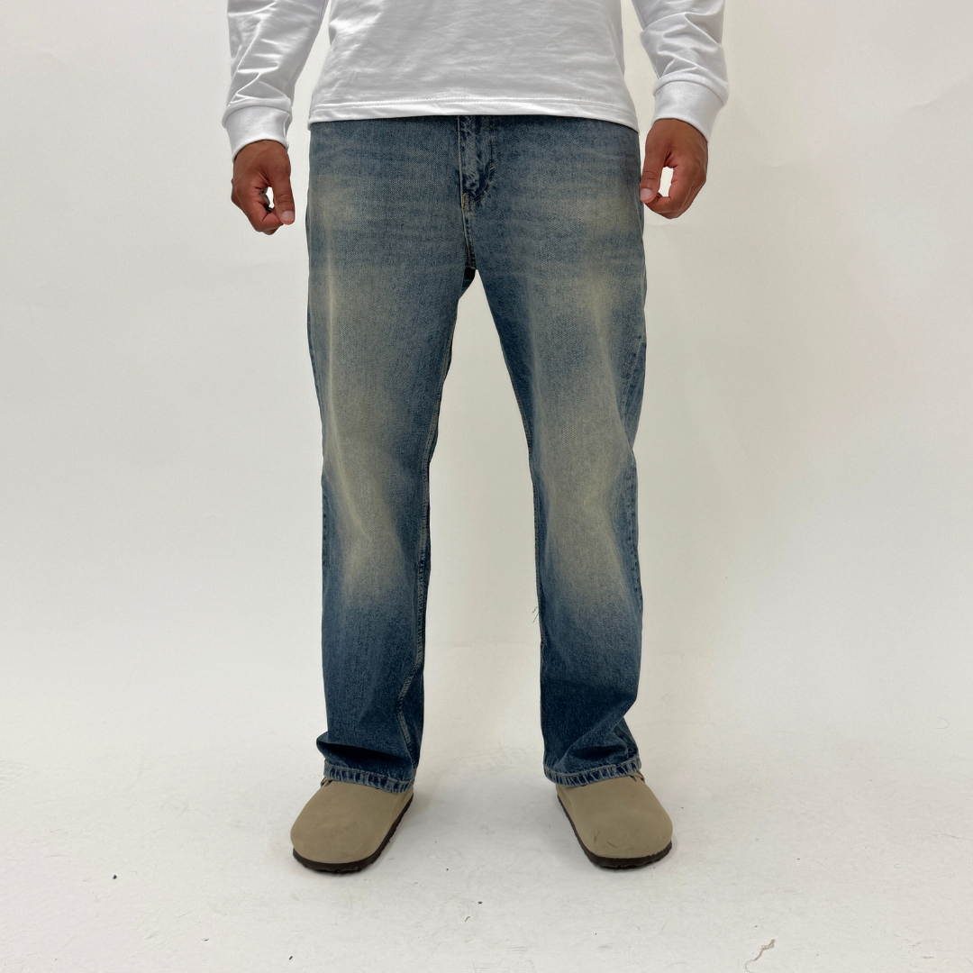 the straight leg jeans - blue No Sauce