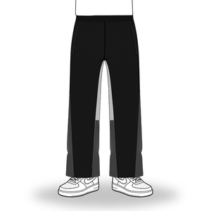 the flared jogga' - black
