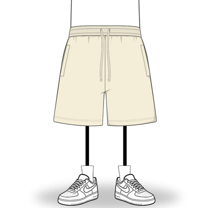 the shorts 2.0 - crème no sauce