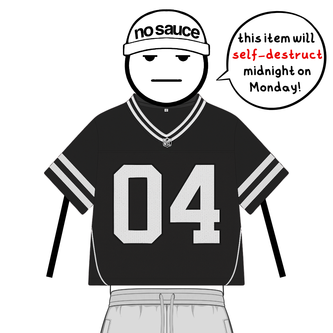 the jersey - black no sauce