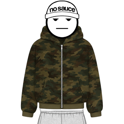 the zippa' - camo No Sauce