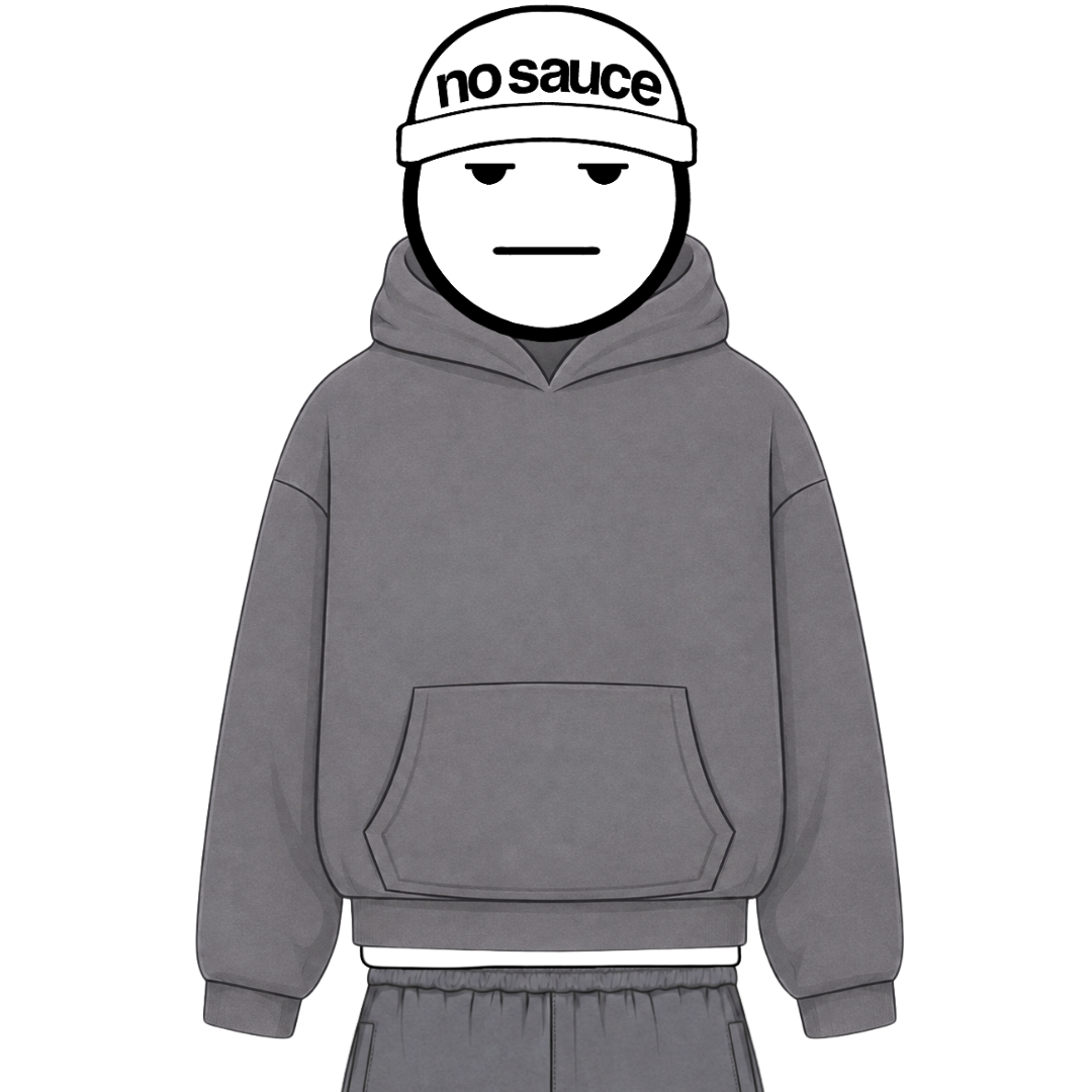 the jumpa' - dark grey No Sauce